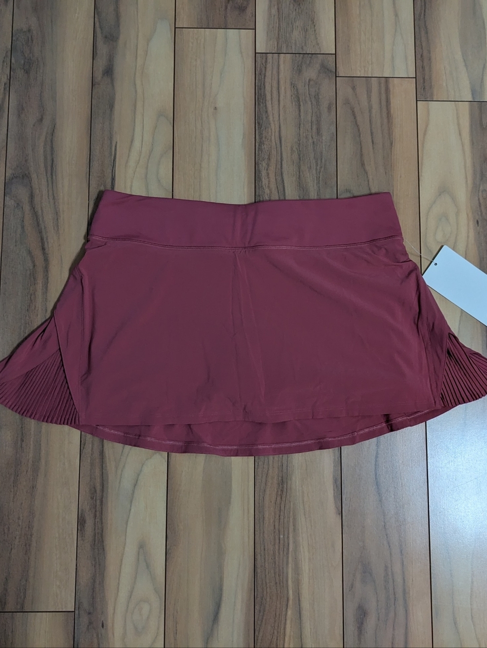 NWT! Lululemon Play Off The Pleats Skirt In Cherry Tint Size 10